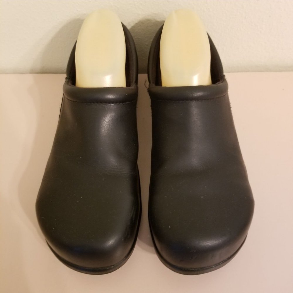 Timberland Pro Black‎ Clogs 8.5M Leather Slip Resistant ESD Comfort Work